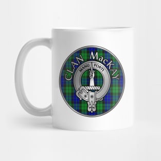 Clan MacKay Crest & Tartan Mug